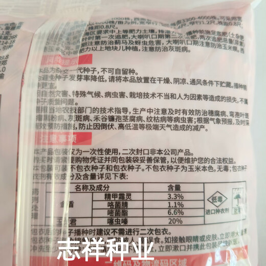 Fengle Seed Industry NK718 Hybrid Maissamen Nationaler Übersicht Weiße Achse Halbpferde Zahn gelbe Samen pflanzen Nord- und Süd-NK718 1 Jin [Jin gleich 0,5 kg] Paket eins