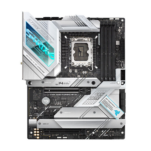 
Asus ROG STRIX Z690-A GAMING WIFI D4 Snow Blowing Motherboard Supports Intel Core 12th Generation CPU Intel Z690/LGA 1700 Z690-A GAMING WIFI D4