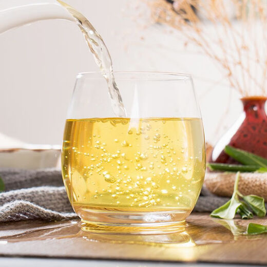 Hanlu Cassia Samen Drei Tropfen grünes Geld Weidenblätter, Mais -Tintenfisch, Maulbeerblätter, drei hohe und drei Jiangqing Qingling Tea Health Tea Bags Brewed Tea [3 Boxen] 90 Beutel insgesamt, erste Sehenswürdigkeit Verbesserung
