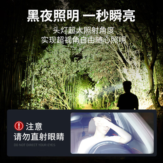 SkyFire strong light night fishing headlamp fishing special induction hat clip lamp super bright head-mounted charging super long life quality guarantee seven days no reason to return or exchange