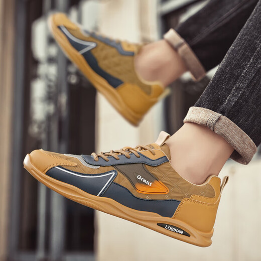 
Summer large-size canvas shoes men's sports casual shoes fashion trendy men's shoes breathable versatile board shoes daily trendy shoes men XP-AC3883 gray 41