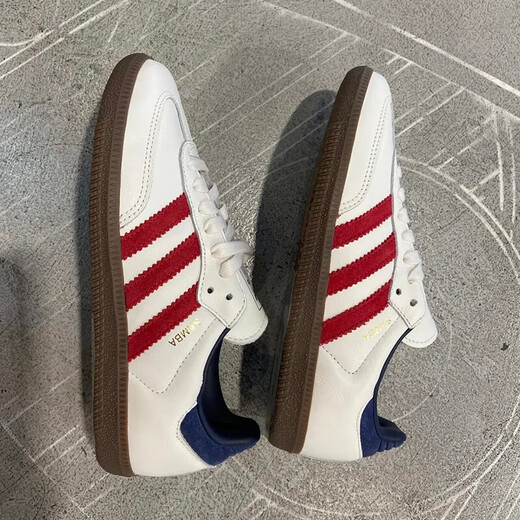 阿迪达斯 （adidas）三叶草板鞋男鞋女鞋秋季新款SAMBA低帮缓震运动鞋轻便透气休闲鞋 IH4881 40 (245mm)