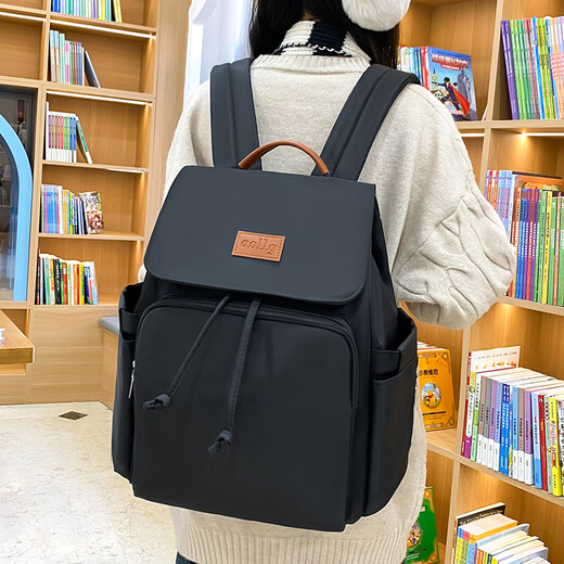 Yixuan Mommy Bag Backpack Multifunctional Large Capacity Can Be Carry Out with Mom Mother and Baby Bag to Work and Breast Bag Black