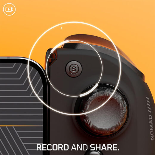 SCUF SCUF mobile game controller, Bluetooth 5.0 wireless connection, customizable buttons, anti-drift rocker, supports Apple arcade, 16 hours of battery life