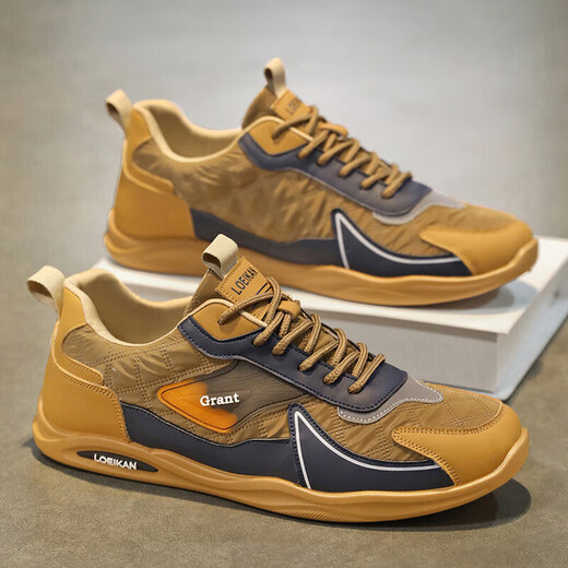 
Summer large-size canvas shoes men's sports casual shoes fashion trendy men's shoes breathable versatile board shoes daily trendy shoes men XP-AC3883 gray 41