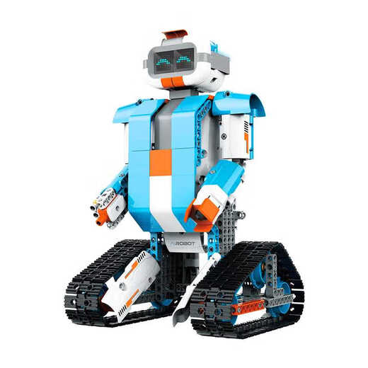 Whale Robot Children's Intelligent Programming Building Blocs Toys Early Education Children's apprend à assembler jouets garçons 8-15 ans Ule1)
