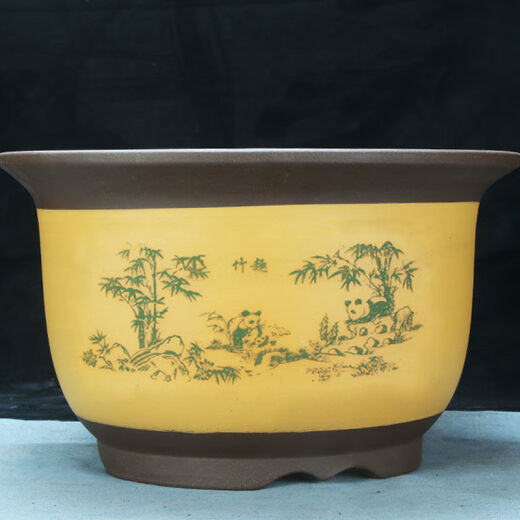 Pot de arcilla morada extra grande Pot de precio especial Liquidación de bonsai balcón Clvia Green Ivy Cerámica Suculenta Simple Pot 695 Gran tamaño mediano