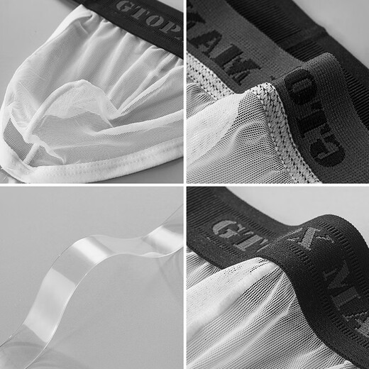 Herren -Tanga können Anal -Stecker -Spielzeug für Männerspielzeug zum Spaß tragen und mit Double -Tanga -Unterwäsche weiß xxl flirten