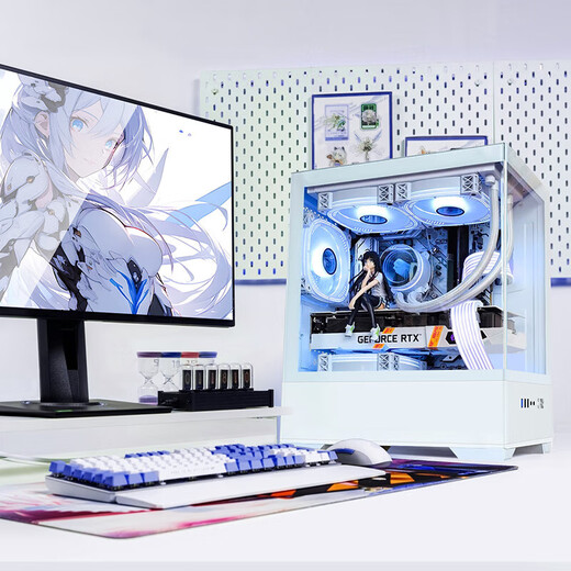 MSI zusammengebautes Computerkern i5 14600KF/7650GRE/5060/5060TI/5070 Seaview Room Game Console Computer Desktop Rabatt Computer DIY Host Allgemeines Modell: 12. Generation I3+RX580 8G Single Host Host