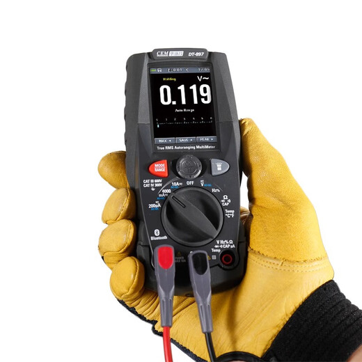 XMSJ Huashengchang Farbbildschirm True RMS Digital Multimeter Spannungsmesser/897 DT-897