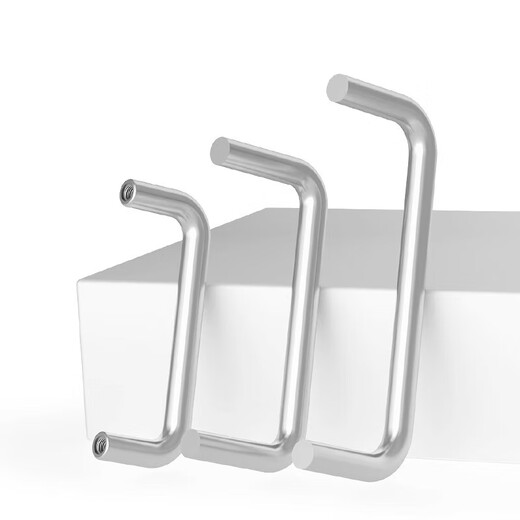Jinchao 304 stainless steel solid handle distribution box handle industrial welding handle U-shaped handle sheet metal handle customization 8*100*30*M4 (1 piece) 304