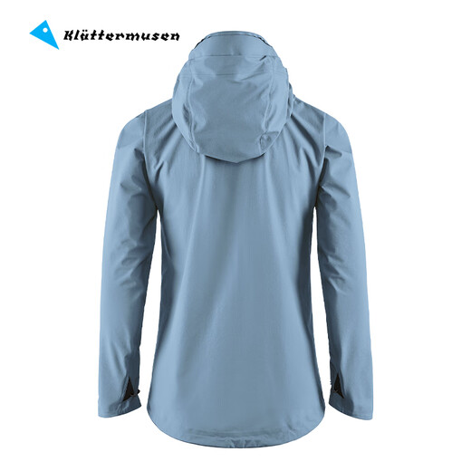 KLATTERMUSEN攀山鼠10651W阿萨神族女款轻量冲锋衣-Asynja Jacket W's 675/Blue Granit（花岗岩蓝） M