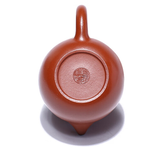 Centenary Liyong Yixing purple sand pot pure handmade original mineral red mud dragon egg pot Kung Fu tea set teapot household 90ml