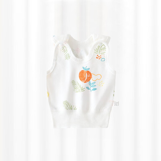 
[Belleyi vest] Baby vest in spring, autumn and winter, wear warm children's cotton baby vest with close-fitting vest Beige #6217 80 80