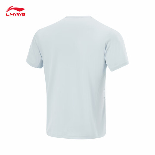 Camiseta de manga corta de cuello redondo de sensación de detección de bing para hombres 25 Fitness de primavera y verano Moda versátil cómodo Top de deportes básicos ATSV361