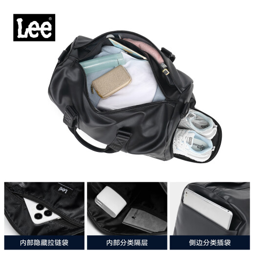 Bolsa de viaje de Lee Bolsa de acondicionamiento físico de gran capacidad para hombres Separación húmeda húmeda Bolso de hombro para mujeres Bolsa de cuerpo cruzado de natación Bolsa de equipaje de mano