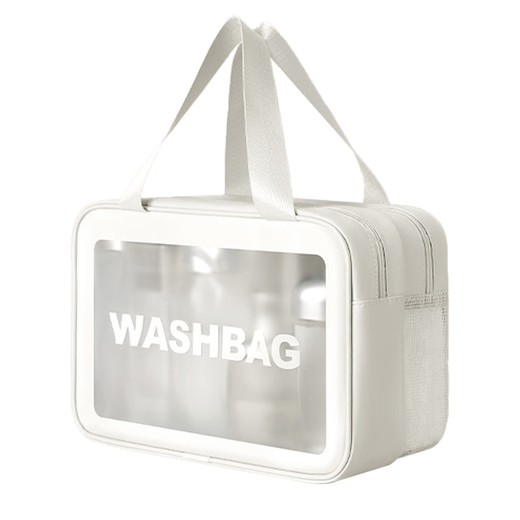 Sac de maquillage de voyage lehuo portable de grande capacité pour femmes sèche et humide Sac de natation des articles de toilette Produits de soins de la peau pour femmes