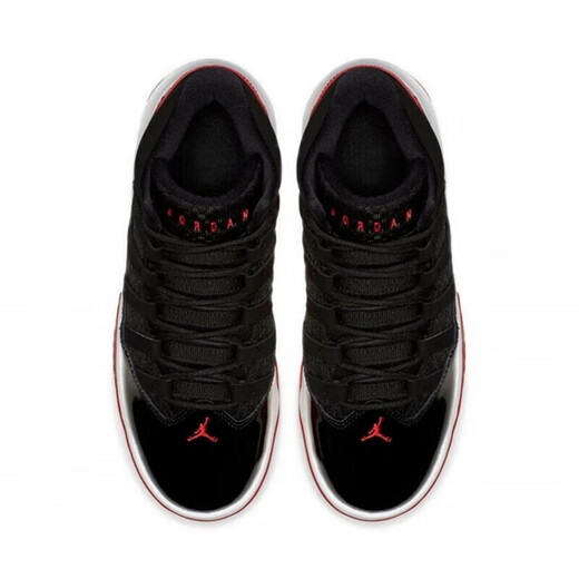 
Nike (NIKE) official casual shoes women's shoes new summer sports shoes Air Jordan Max Aura Xiaokang basketball shoes AQ9214-006 black and red 35.5