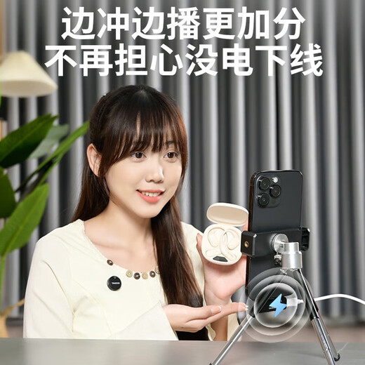 TAKSTAR V1 (second generation) wireless lavalier microphone Little Bee recording equipment online class Douyin short video eating and broadcasting SLR interview noise reduction outdoor live broadcast radio microphone Lightning version V2 one-to-two with box black