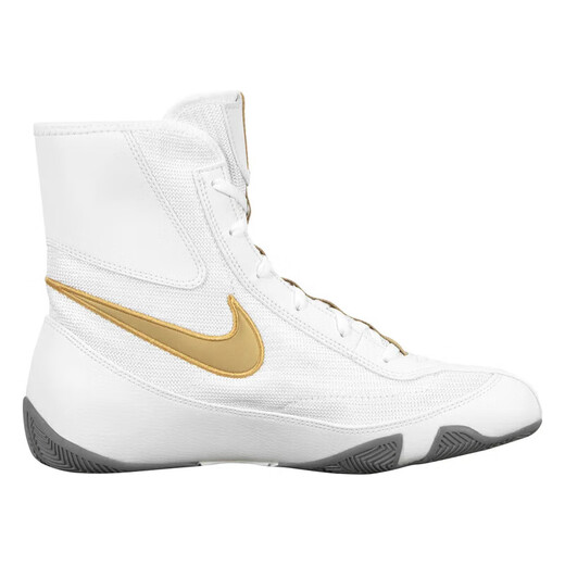 Nike (NIKE) Machomai 2 limited edition lightweight wear-resistant stable support men's professional boxing wrestling shoes fitness fighting shoes Platinum 321819- 170 40.5