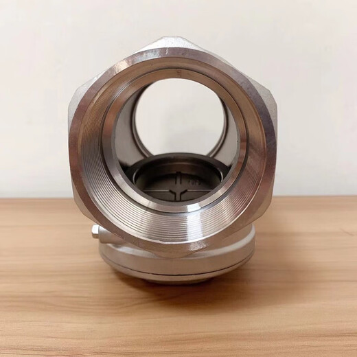 驰翁304不锈钢丝扣止回阀H14W-16P内螺纹卧式摇摆式单向阀dn15 20 25 201_DN15124分_硬密封