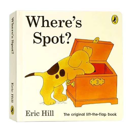 京东配送进口英文原版 Where's Spot? 小玻在哪里 where is spot绘本纸板书 小波翻翻书 儿童低幼启蒙英语学习宝宝英语提升 亲子互动游戏书 小玻图书馆系列(随机2册--) 精装升