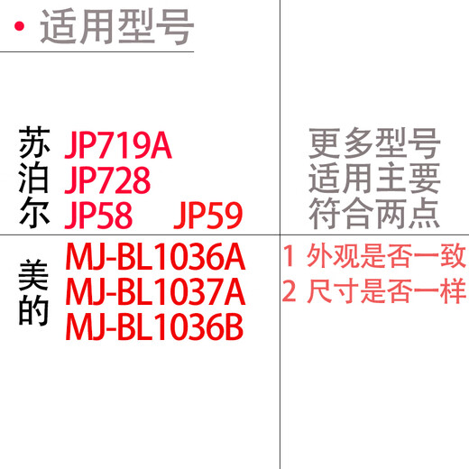 苏泊尔（SUPOR）破壁机配件JP59 JP719A JP728 JP58搅拌刀座刀组刀片刀头