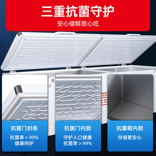 星星（XINGX）冰柜商用大容量商用一级能效冷柜卧式冷藏冷冻转换保鲜雪糕柜超市餐饮店冷柜 【975升】BD/BC-1098GE