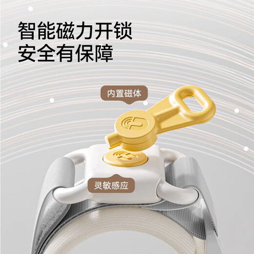 YEEHOO Anti-lost traction rope anti-lost bracelet safe walking rope children anti-lost artifact children gray [2 meters new upgrade belt integrated]