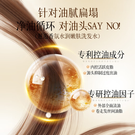HIEUAILR德国进口原料洗发水男女专用除螨祛痘去屑止痒控油持久蓬松洗发露 【控油除螨祛痘】808ml*1