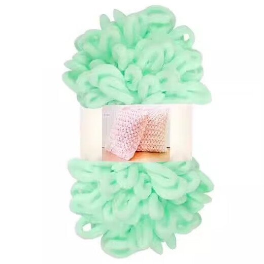 Neue Fingerwolle Donut Strick-Ohrgarn DIY Medium Dicke Wolle handgestrickt