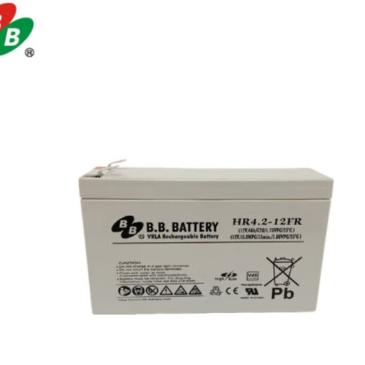 B.B.BATTERY Meimei battery HR4.2-12FR UPS high rate battery UL-94V0 flame retardant gray 4Ah