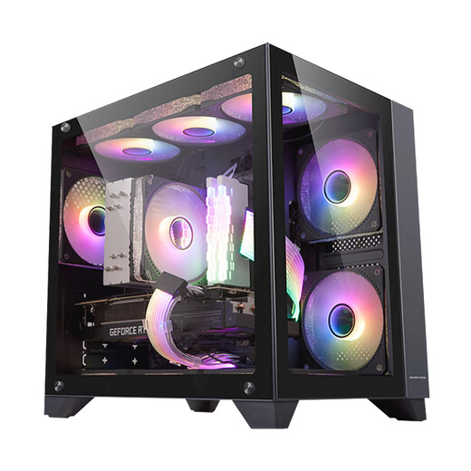 Navigator i7 14700/RTX5060/Core i5/4060/H/HX version/water-cooled gaming e-sports desktop computer host DIY assembly computer complete machine installation complete set of chicken 1 12th generation Core i5丨16G丨RTX3060 12G