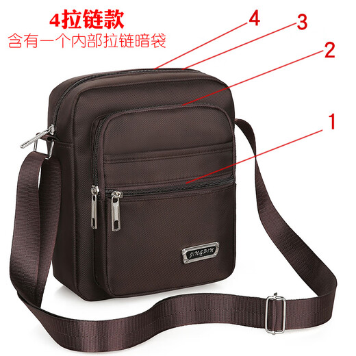 Sac à épaule du sac masculin xiaomi Oxford Tissu de sac crossbody décontracté Sac Sac décontracté petit sac pour hommes Tendance commerciale portable [Y3519 Version améliorée] + [Six-Pull Blue]