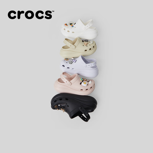 
Crocs Tan Jianci recommended classic puff hole shoes 207521 black-001 37/38 (230mm)