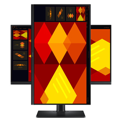 Samsung (SAMSUNG) 1K vertical screen eye protection office 1080p IPS direct screen game HD screen professional design desktop notebook external extension screen computer monitor 24 inches 100Hz high refresh rate S24D400GAC official direct flagship store