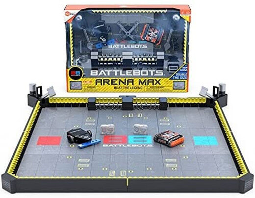 赫宝（HEXBUG）赫宝BattleBots博茨大战智能遥控对战格斗机器人儿童玩具男 五只装电动昆虫 官方标配