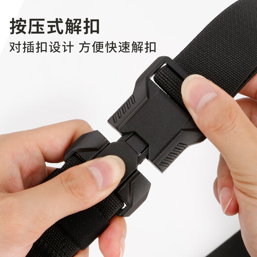 
Gugeti Men's Leather Belt Casual Pants Belt Outdoor Military Training Tactical Stretch Nylon Braided Belt Fashion Birthday Gift