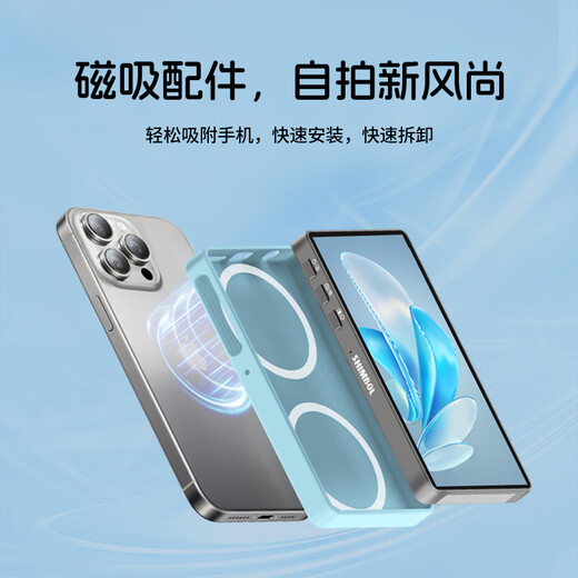 Shimbol CP5 Lite Paipaibao Мобильный телефон задней камеры селфи фотоифакт 1080p дисплей HD -дисплей Vlog Короткий видео -проектор монитор проектора CP5 Lite [Отправить синий силиконовый магнитный защитный корпус] Стандарт