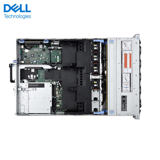 Dell PowerEdge R740 2U Rack Server Host Deep Learning Virtualisierungsanwendung 1* Silber 4210R [10 Cores 2.4g] Dual Power 256g 丨 2x1.92t Festkörperstaat 丨 V100-32G