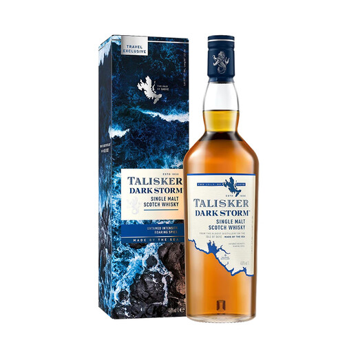 泰斯卡（TALLSKER）10年黑风暴1000ml 单一麦芽苏格兰威士忌 岛屿区洋酒 原瓶进口 泰斯卡黑风暴 1000ml