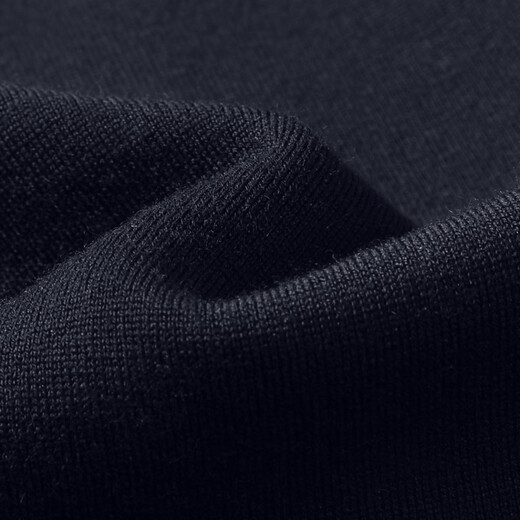 YOUNGOR sweater men's autumn and winter young men's sweater wool blend zipper style sweater store same style Navy YWHR615214FKA L 105cm