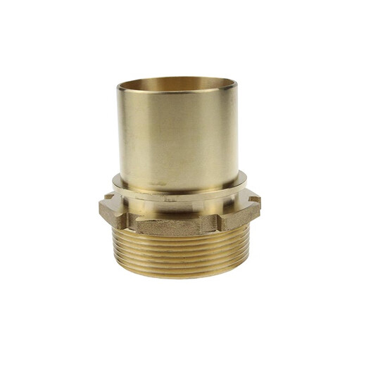 
OEMGEN14420-3/DIN2817 Brass outer wire anti-dehydration nozzle, copper head, shield machine, pipe clamp, pagoda copper core, 2 inch copper joint