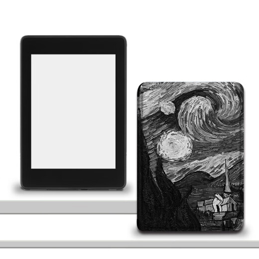 Glazed shell suitable for kindle protective cover scribe e-book kpw5/4/3 full cover anti-fall oasis3 cat cartoon voyage shell 658 youth version p9712 detective Conan kindle scribe 10.2