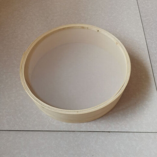 Molosun practical nostalgic old-fashioned sieve wooden frame cornmeal sieve flour ultra-fine household commercial flour diameter 30 cm 80 mesh white flour sieve insect special