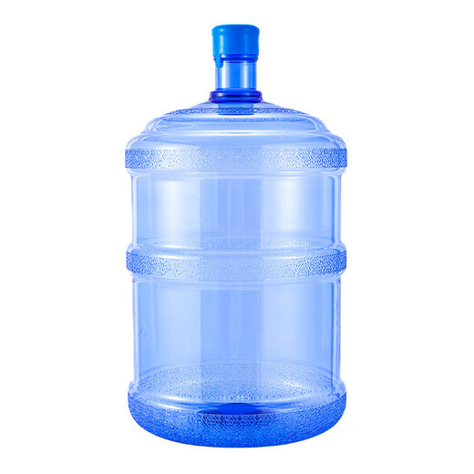 Naixun household water dispenser barrel pure water bucket mineral water bucket bucket bucket/food grade/with cover/new material/thickened PC tempered (thread cover) + 1 piece 15100ml