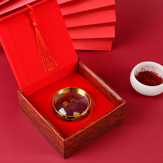 Yue 100-year-old saffron authentic official Iranian saffron special Tibetan saffron female saffron gift box for mother 3g gift box