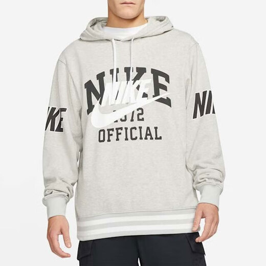 耐克（NIKE）卫衣男士外套春季新款健身训练运动服连帽防风休闲套头衫DD6169- DD6169-050 2XL