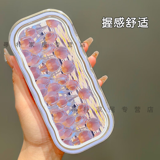 诗素漫ins郁金香眼镜盒简约小众学生男女款收纳盒防压防摔便携式高颜值 新款郁金香眼镜盒【1个装】