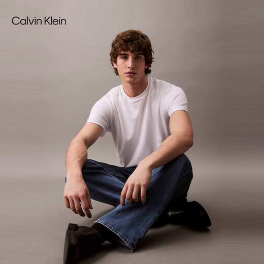 
Calvin KleinJeans [Replica 90 Series] 25 Spring and Summer Men and Women Same Model ck Retro Straight Jeans 4RB701G U1W-Denim Light Blue 33